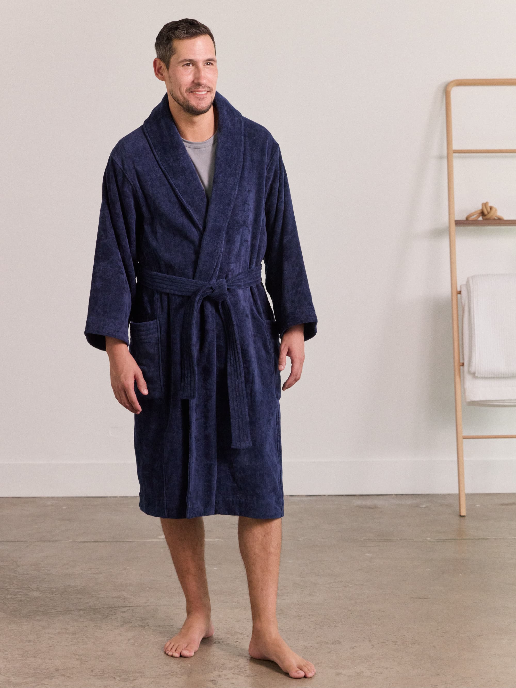 Organic French Terry Robe - Image 8