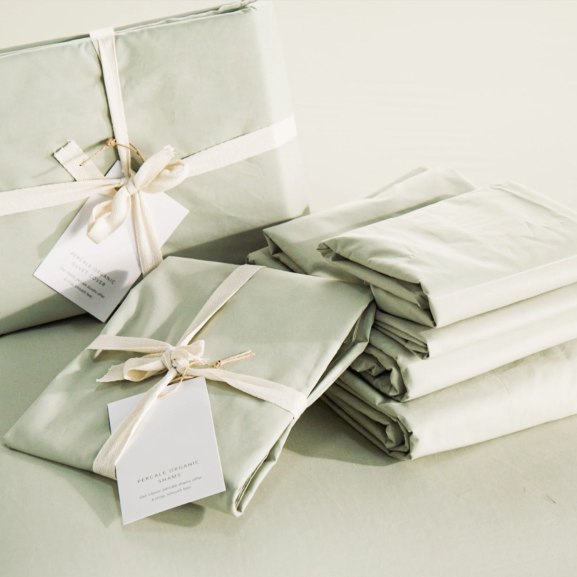Percale Organic Cotton Sheets 270TC - Image 5