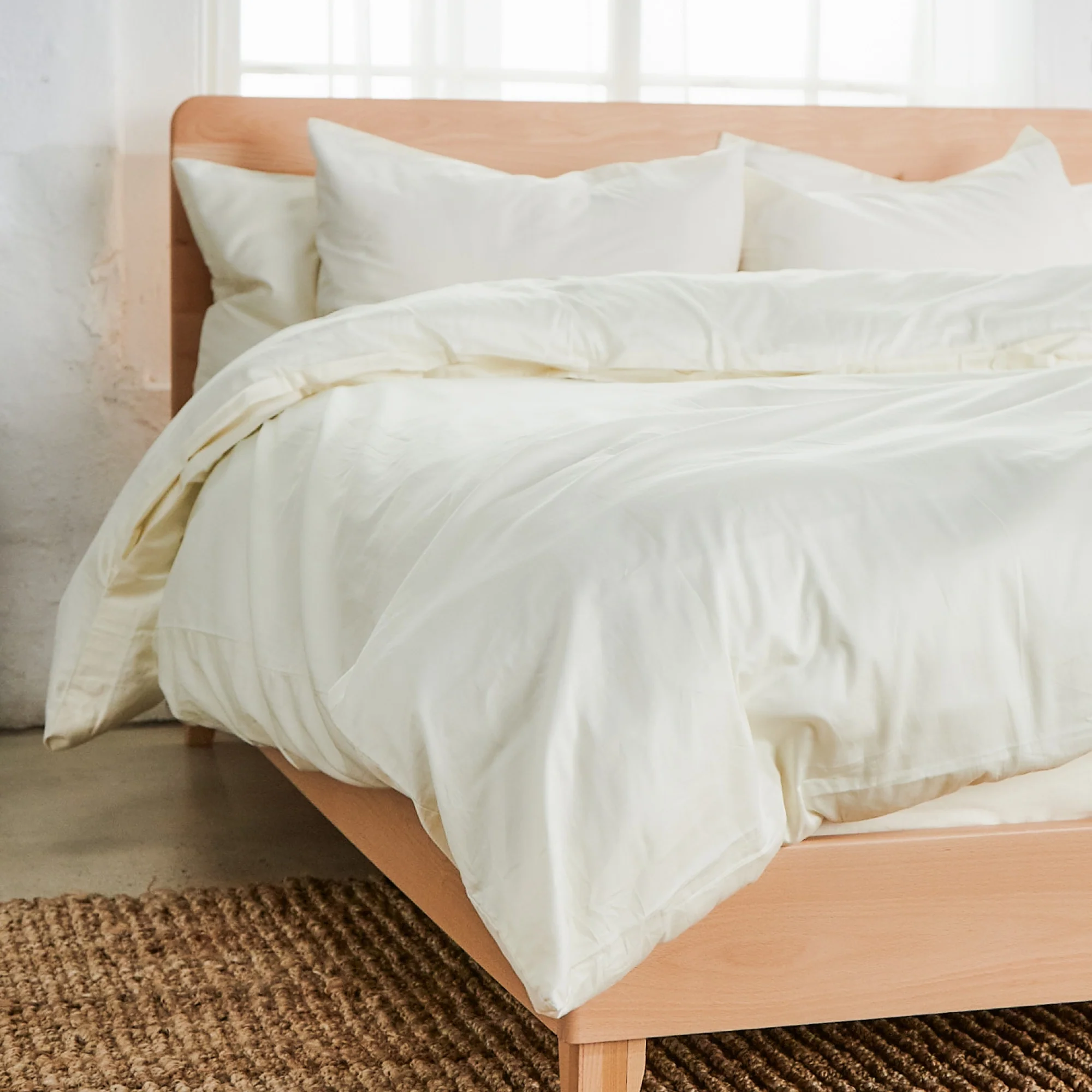 Percale Organic Duvet Cover 270TC - Image 4