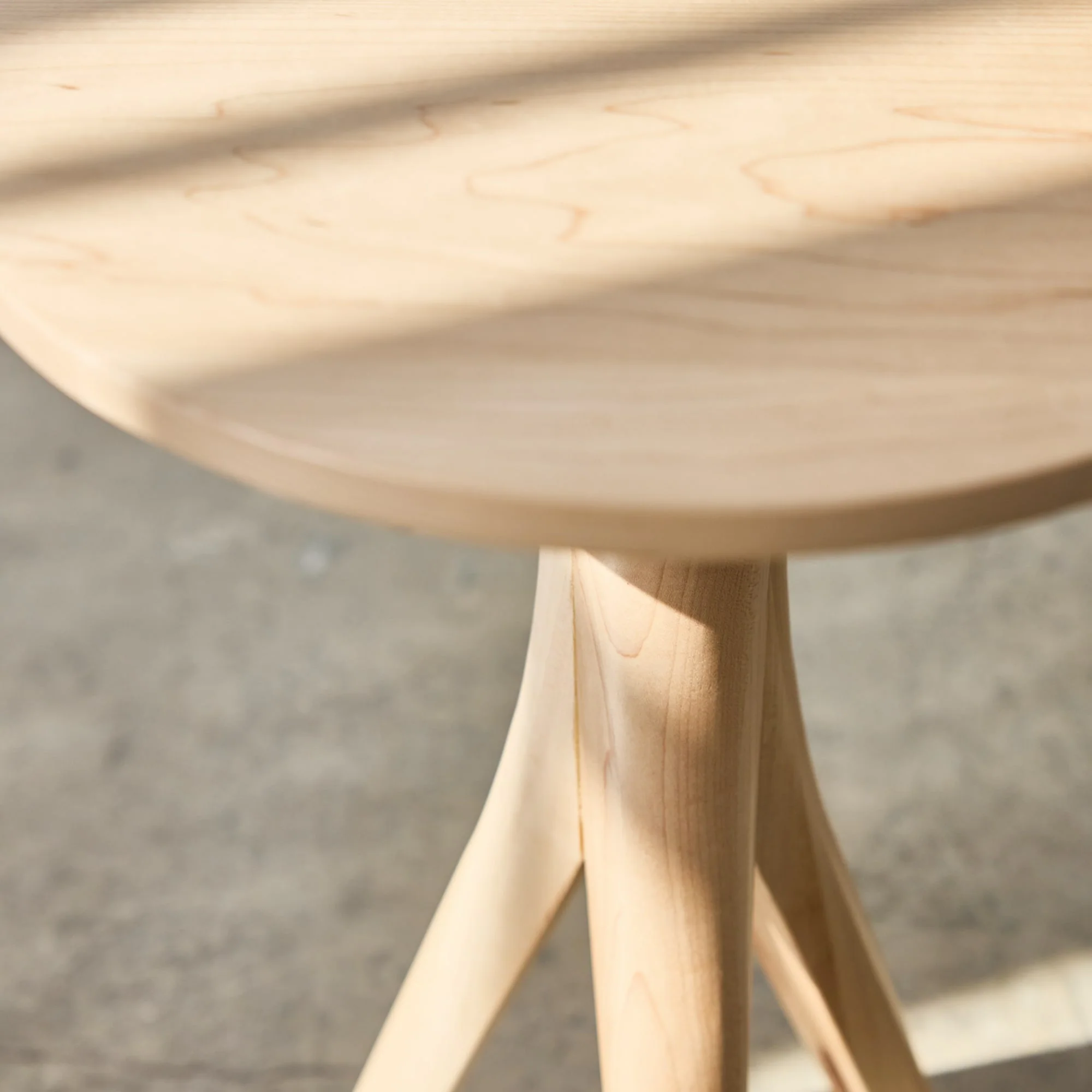 Wood Side Table - Image 6