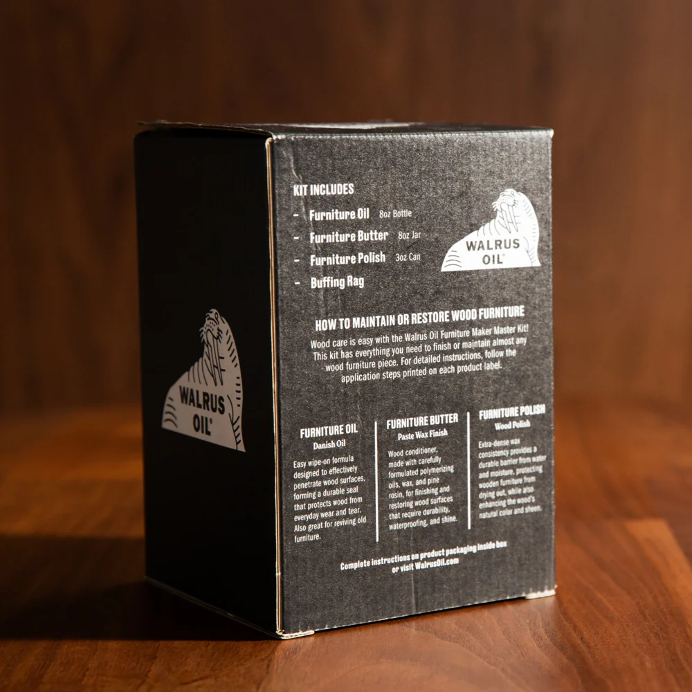 Walrus Oil® Furniture Maker Master Kit - Image 3