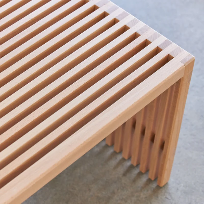 Zero Waste Slatted Bench - Image 7