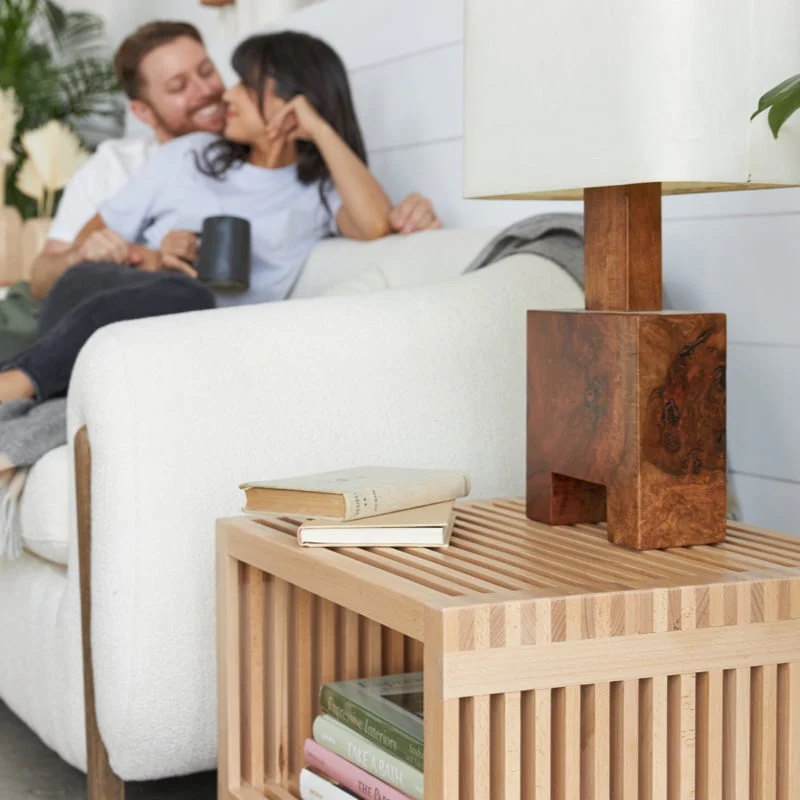 Zero Waste Slatted Side Table - Image 6